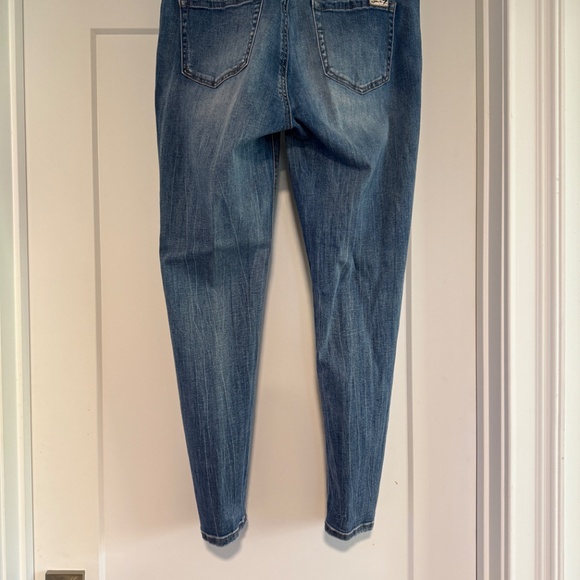 Rhinestone and Pearl Embellished Seven Jeans - Picture 12 of 15